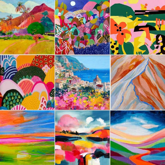 San Roque Club Afternoon Sip & Paint: Colourful Landscapes 27/05/24