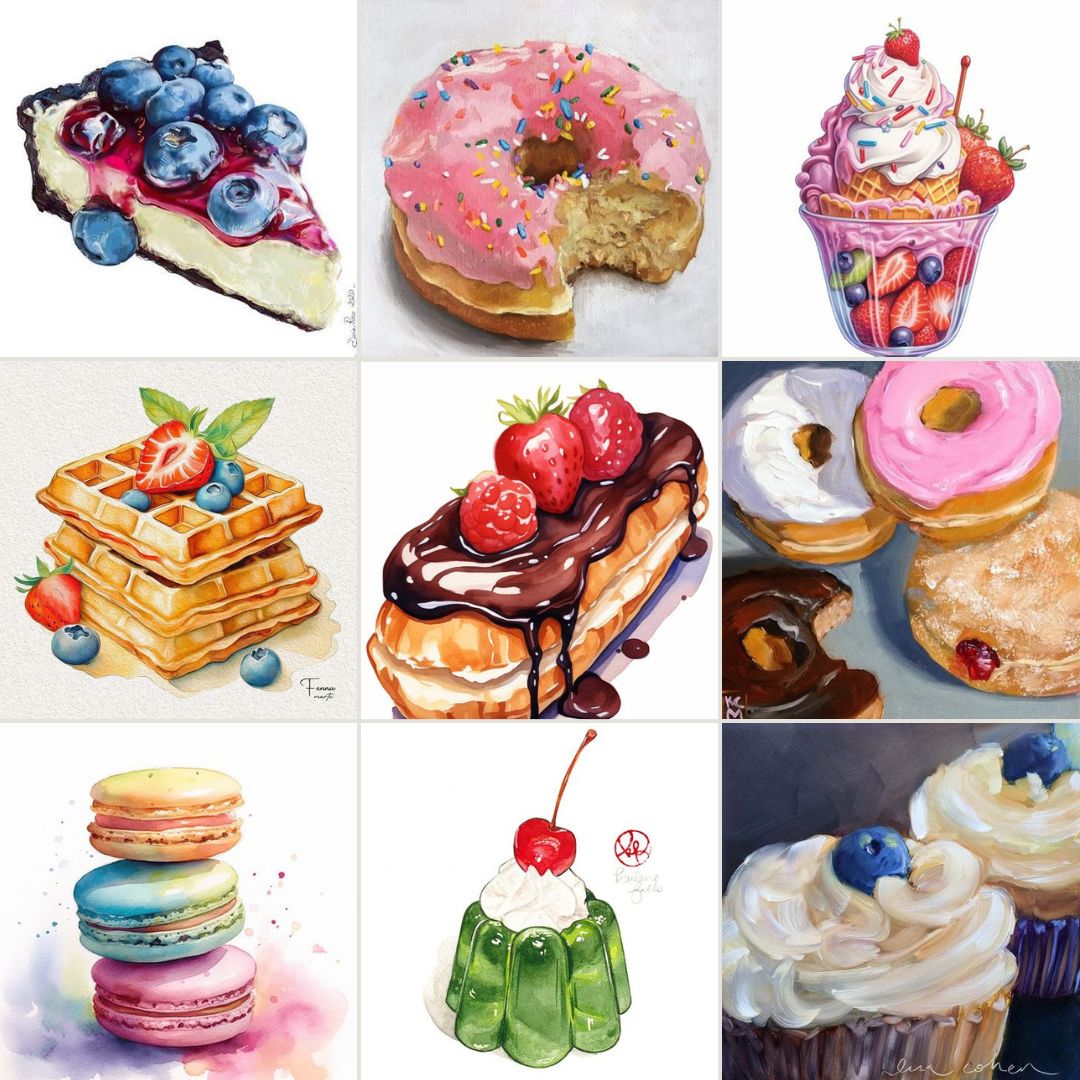 Sotogrande Thursday Evening Sip & Paint: Sweet Treats 5/12/24 (Fresco Marina)